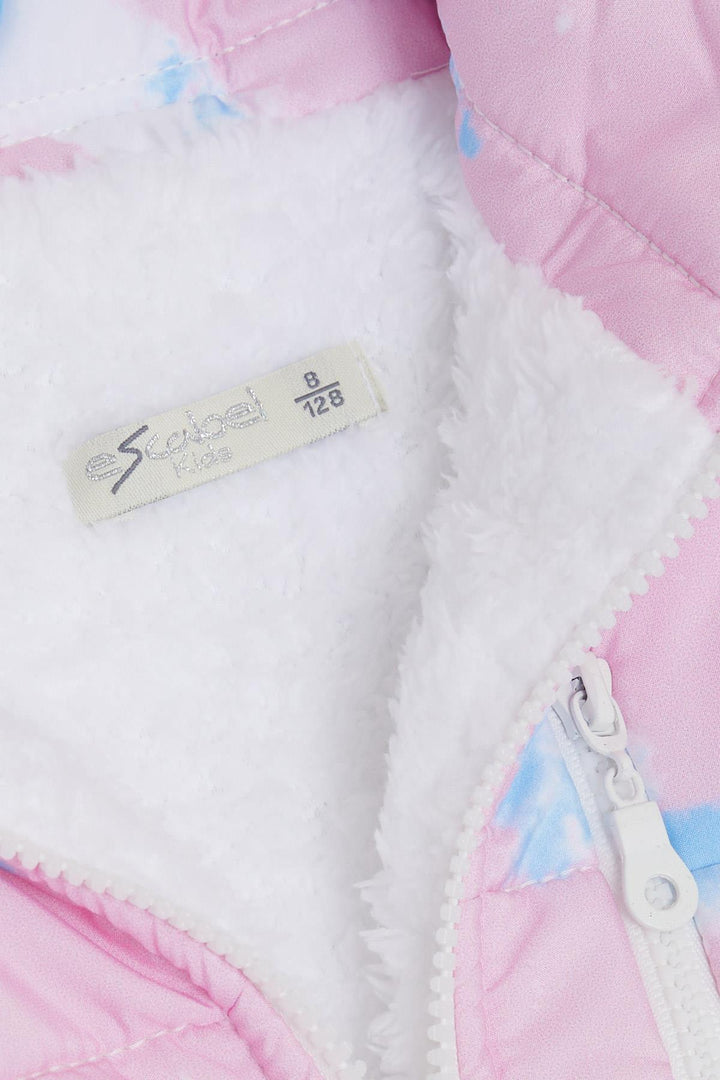 BRE Escabel Girl Child Inflatable Vest with Zipper Batik Pattern 5-9 Years, Mixed Color - Minot