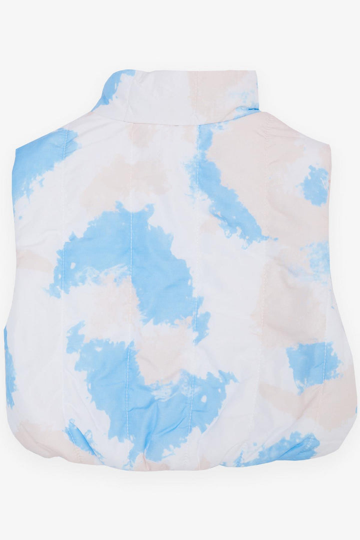 BRE Escabel Girl Child Inflatable Vest with Zipper Batik Pattern 5-9 Years, Mixed Color - Indio