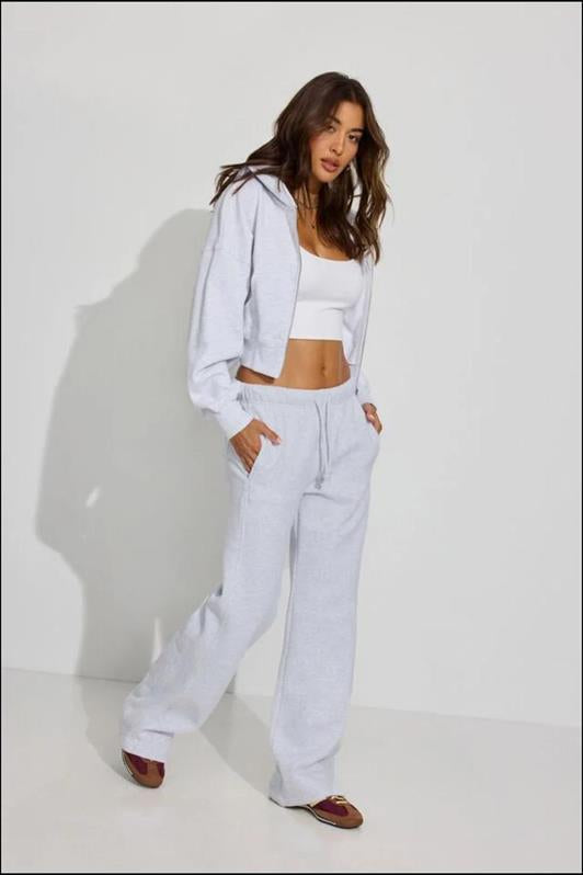 MDX Gray Cuffed Women's Sweatpants MG2279 - Acilia