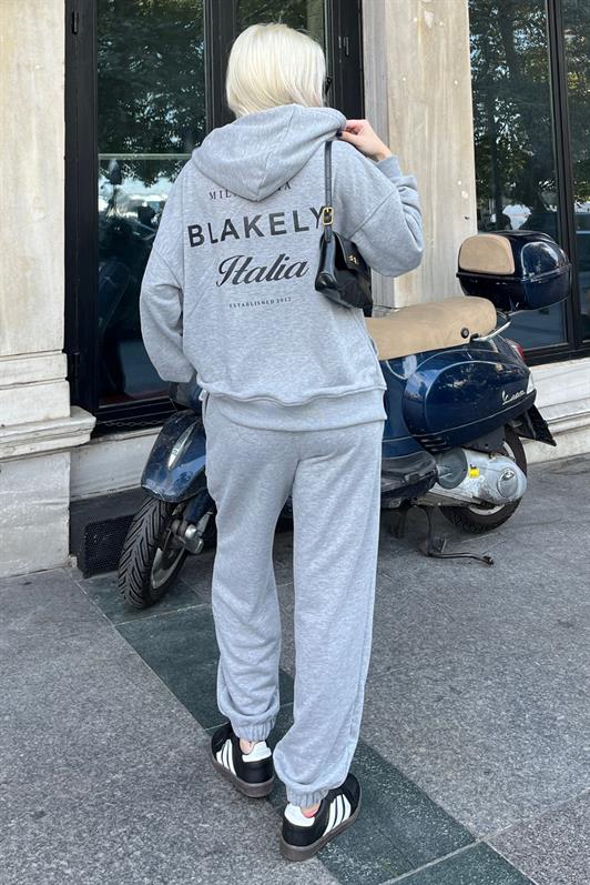 MDX Grimelanj Hooded Back Printed Women's Tracksuit MG2187 - New Brunswick