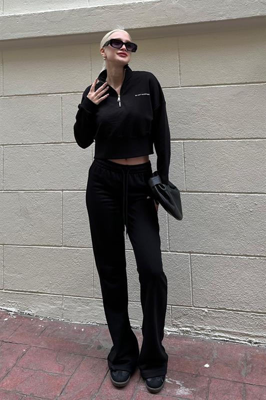 MDX Black Spanish Flare Women's Tracksuit MG2203 - Tacámbaro de Codallos