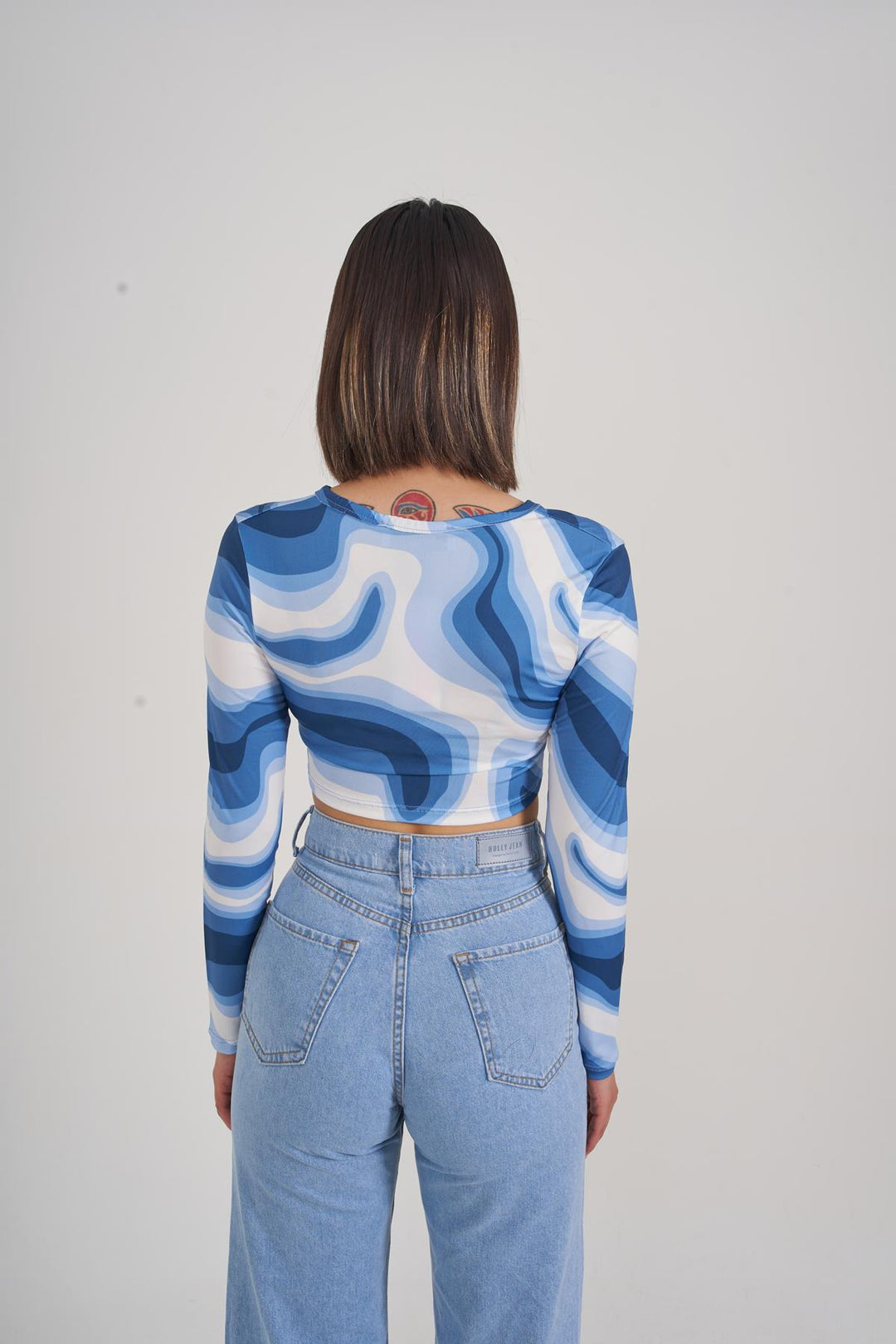 HLLY Women Lufo Blue Blouse - Rennes