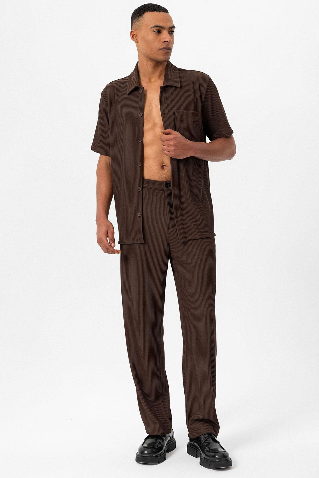 ANT Ribbed Short Sleeve Men's Shirt - Oakville