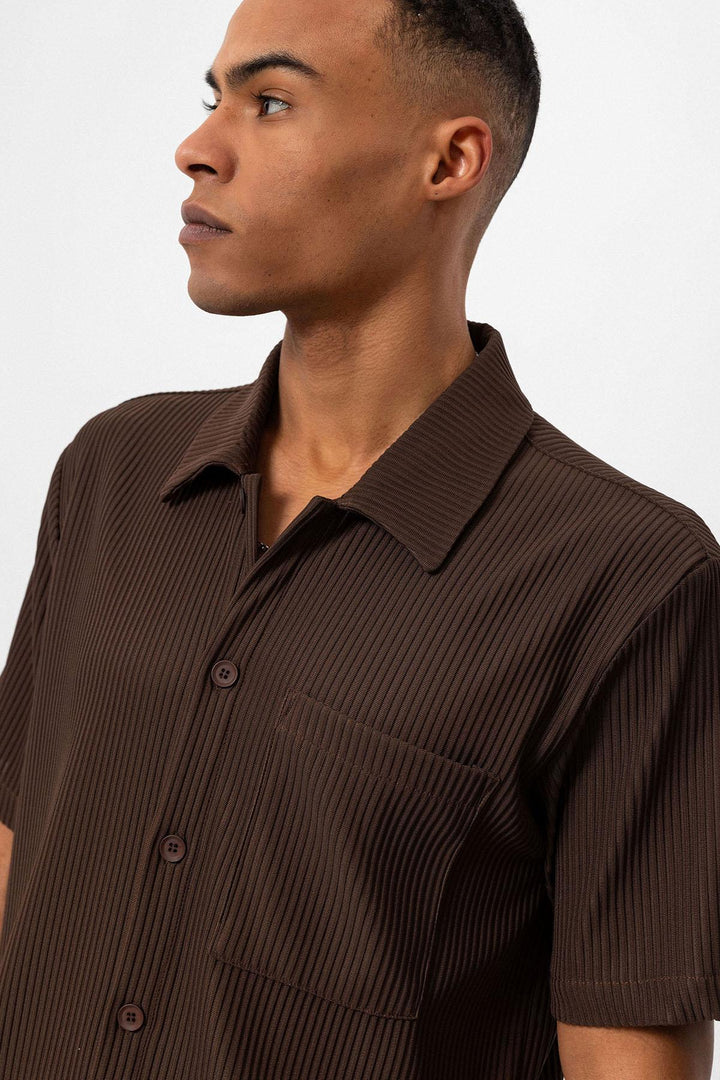 ANT Ribbed Short Sleeve Men's Shirt - Oakville