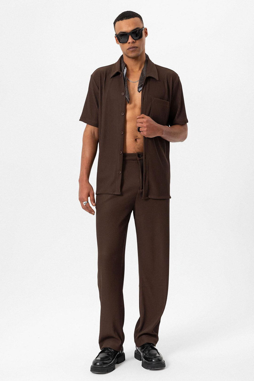 ANT Ribbed Short Sleeve Men's Shirt - Oakville