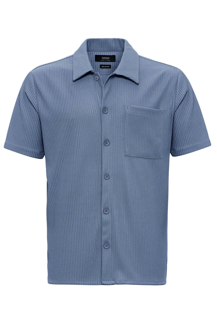 ANT Ribbed Short Sleeve Men's Shirt - Ciudad General Escobedo