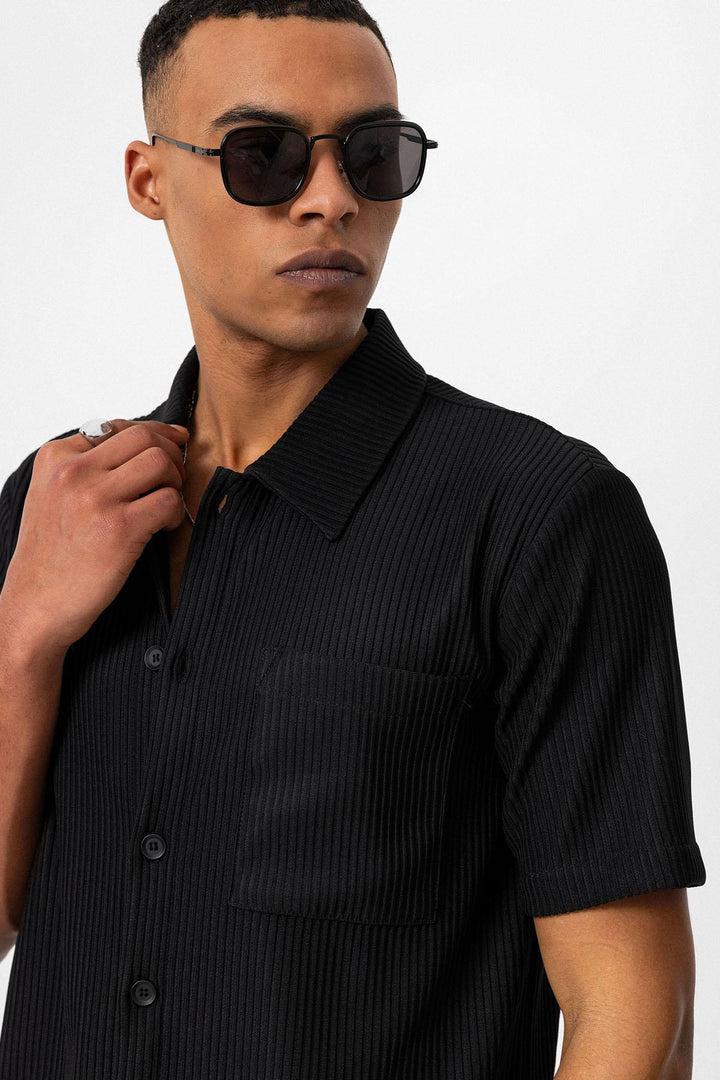 ANT Ribbed Short Sleeve Men's Shirt - Kidderminster