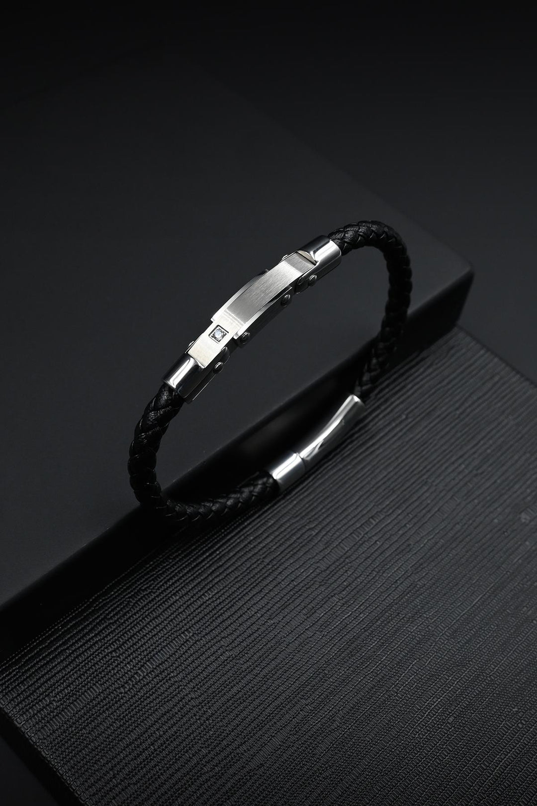 NVM FRNCH 316L Stainless Steel Italian Model Silver Color Men's Bracelet FRJ12126-3126-A - Siegen