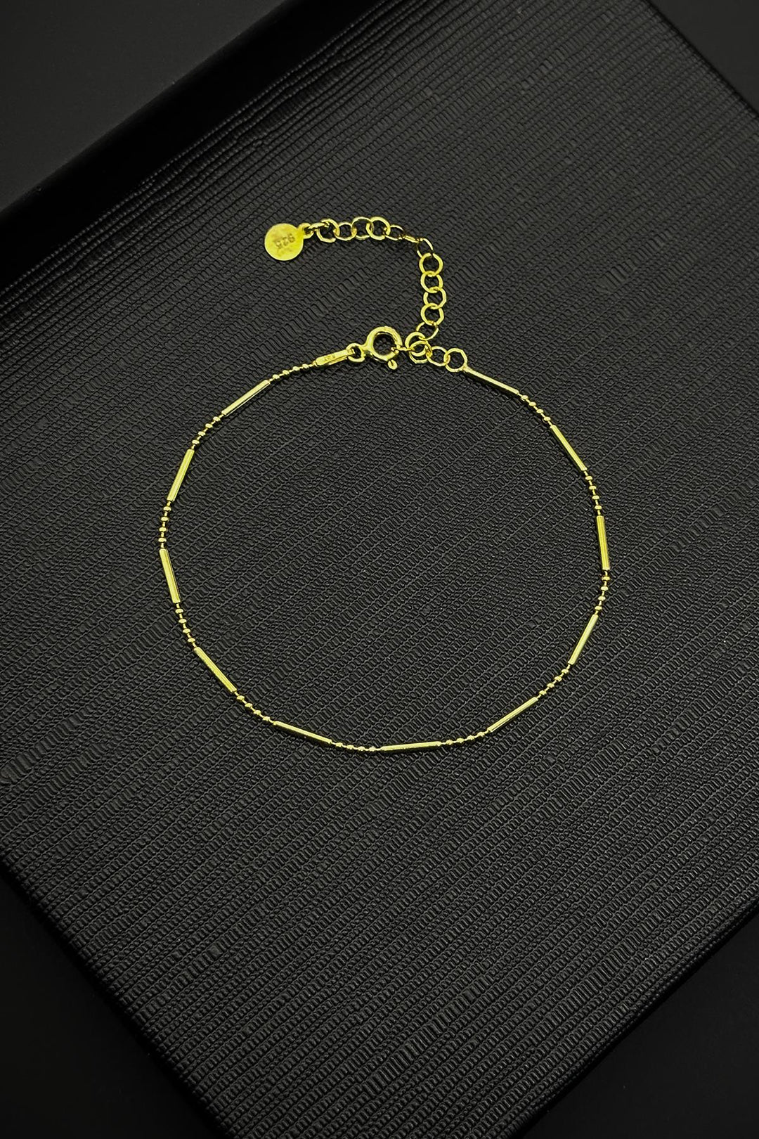 NVM FRNCH 925 Sterling Silver Italian Model Gold Color Men's Bracelet FRJ12193-3193-G - Tynemouth