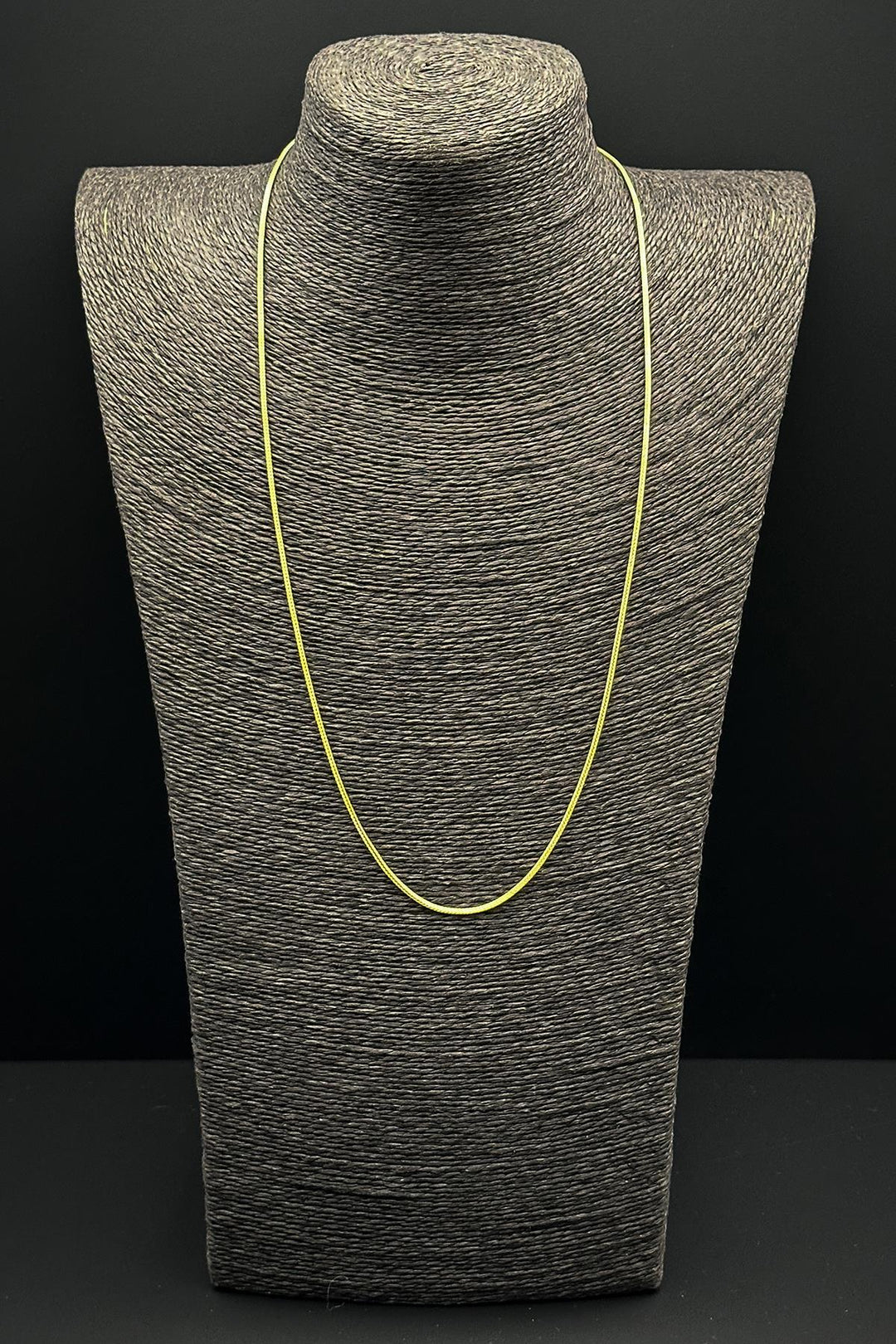 NVM FRNCH 925 Sterling Silver Italian Style Gold Color Men's Necklace FRJ30672-772-G - Yuriria