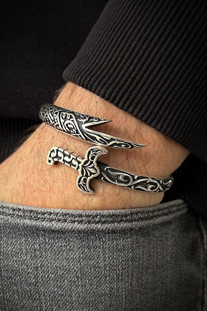 NVM FRNCH 925 Sterling Silver Italian Model Silver Color Men's Bracelet FRJ12113-3113-A2 - Hanover Park