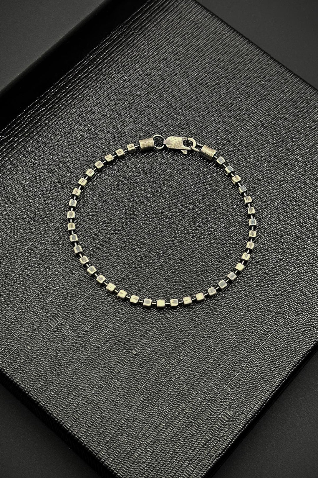 NVM FRNCH 925 Sterling Silver Italian Model Silver Color Men's Bracelet FRJ12174-3174-A - Urbandale