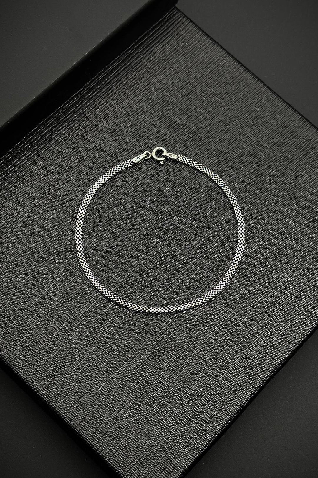 NVM FRNCH 925 Sterling Silver Italian Model Silver Color Men's Bracelet FRJ12216-3216-A - Hemel Hempstead