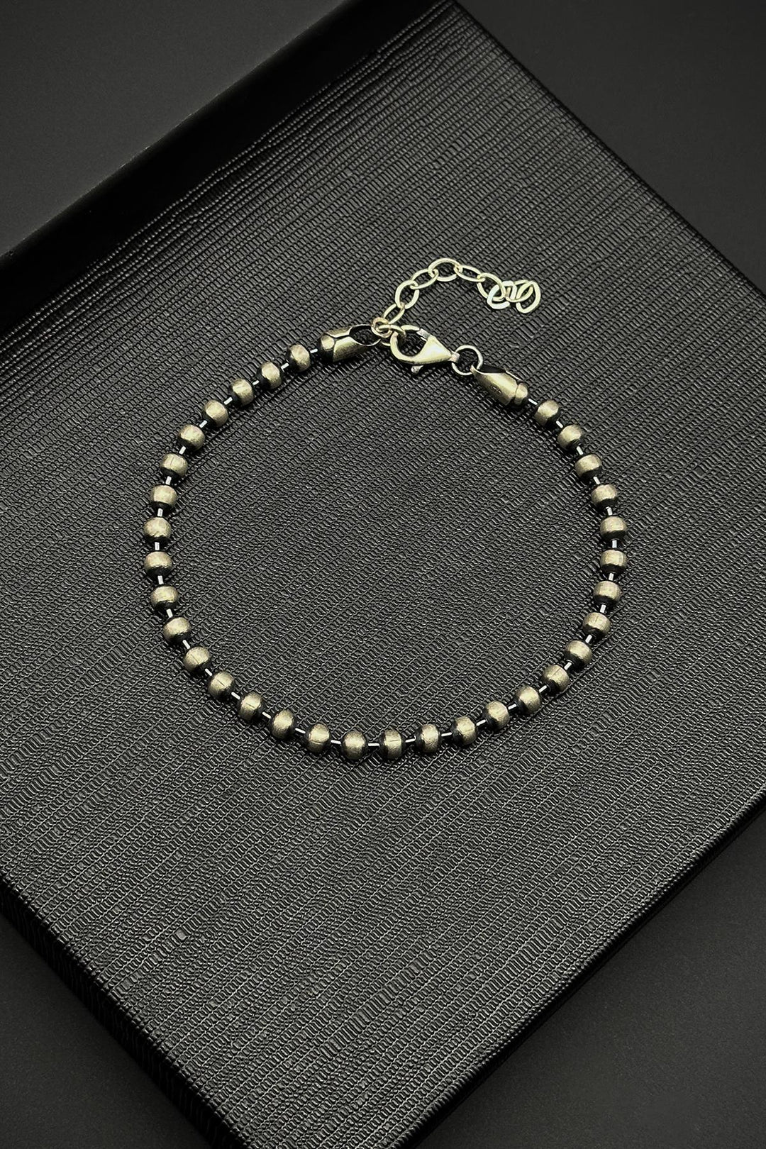 NVM FRNCH 925 Sterling Silver Italian Model Silver Color Men's Bracelet FRJ12371-3371-A - Mountain View