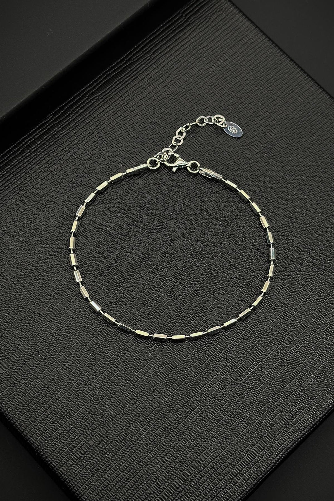 NVM FRNCH 925 Sterling Silver Italian Model Silver Color Men's Bracelet FRJ12384-3384-A - Madison