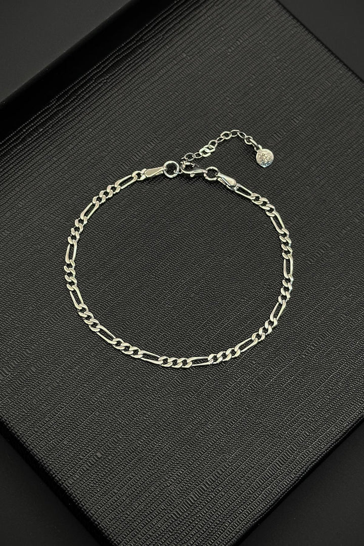 NVM FRNCH 925 Sterling Silver Italian Model Silver Color Men's Bracelet FRJ12386-3386-A - Neu-Ulm
