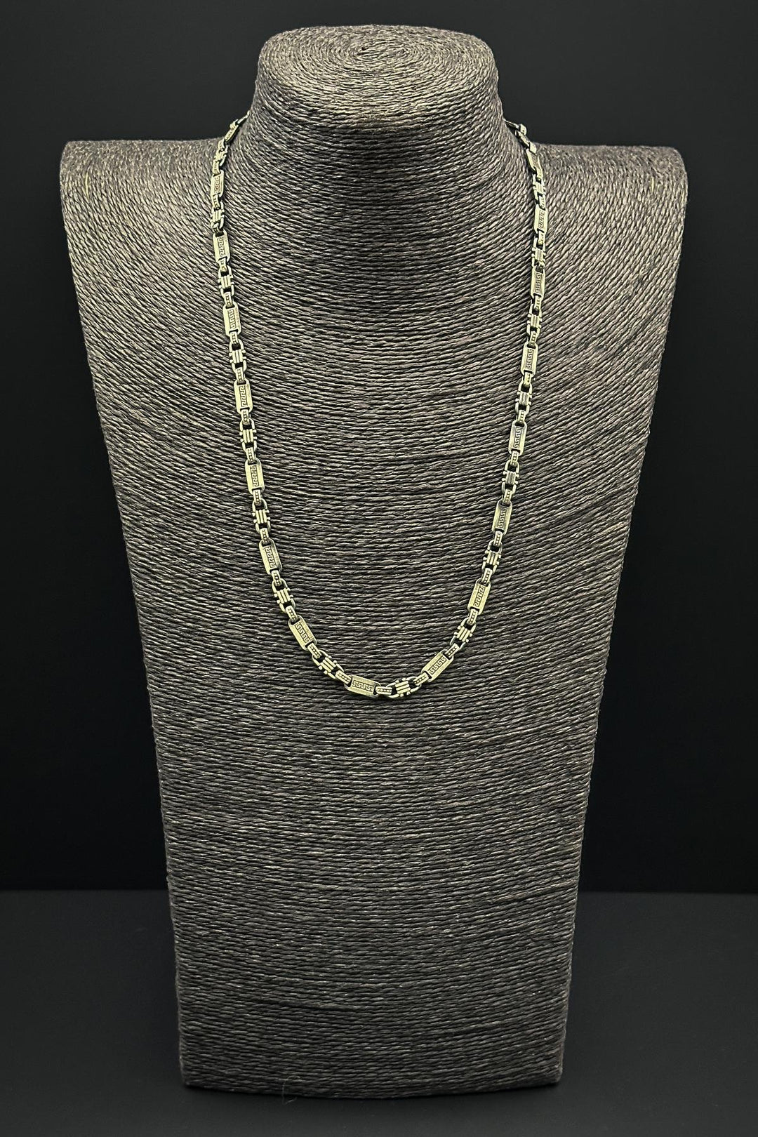 NVM FRNCH 925 Sterling Silver Italian Style Silver Color Men's Necklace FRJ30675-775-A - Montijo