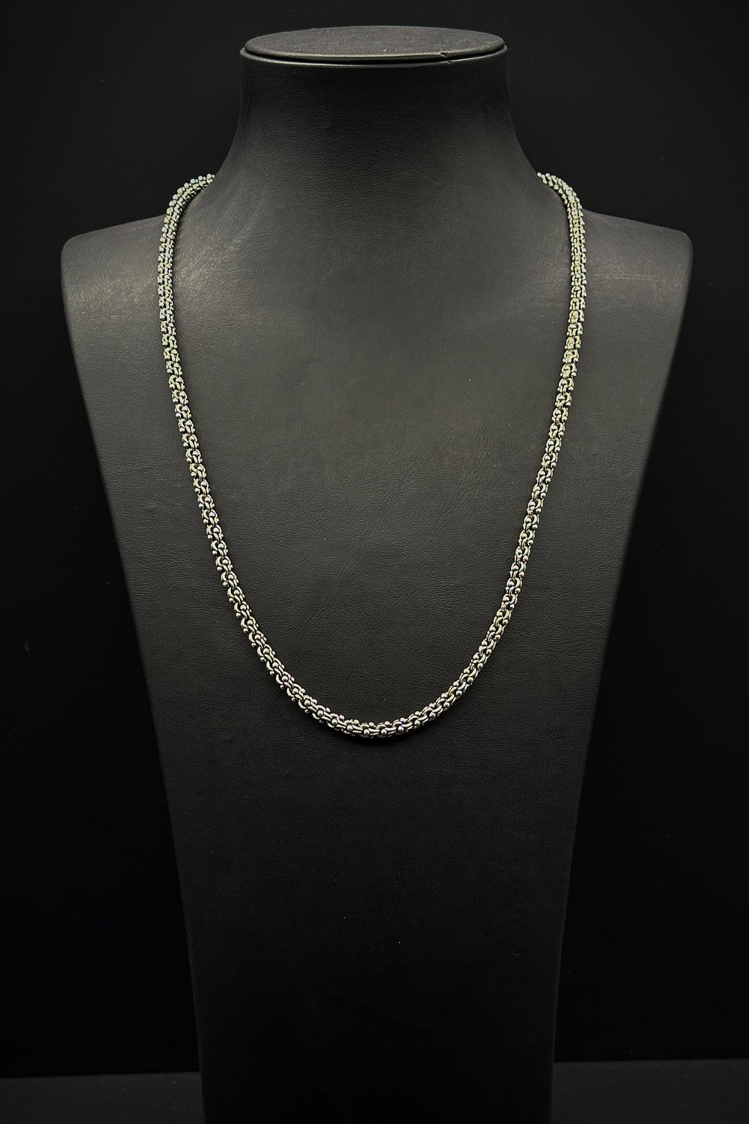 NVM FRNCH 925 Sterling Silver Italian Style Silver Color Men's Necklace FRJ30742-842-A - Surprise