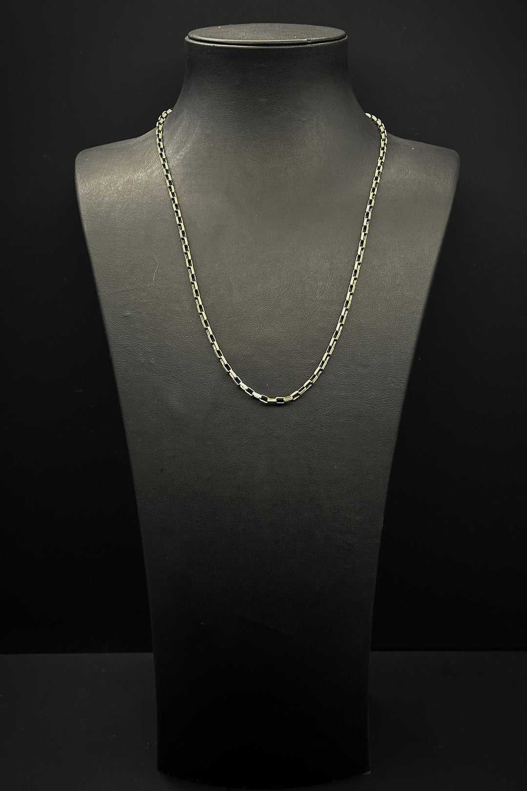 NVM FRNCH 925 Sterling Silver Italian Style Silver Color Men's Necklace FRJ30786-886-A - Centennial