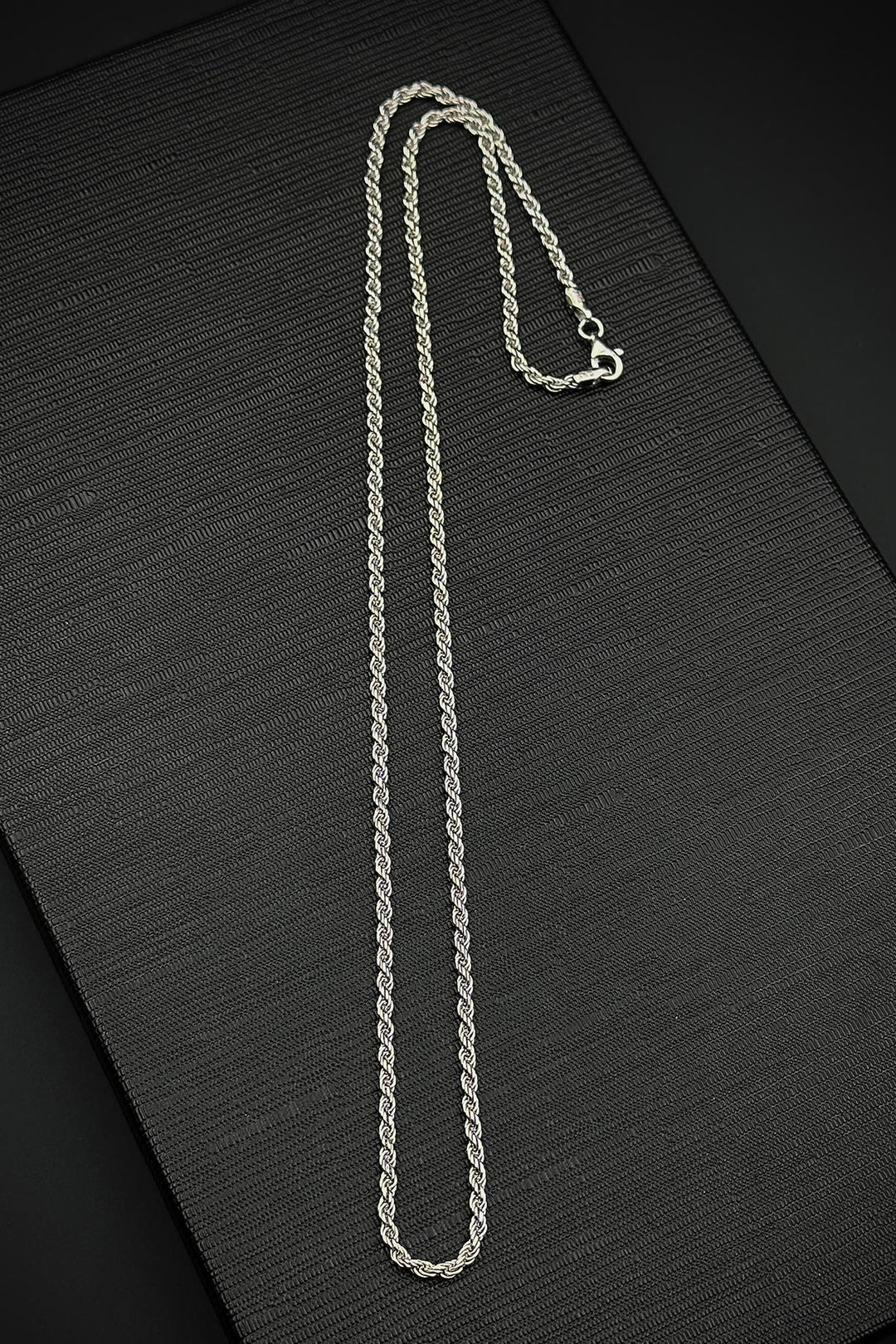 NVM FRNCH 925 Sterling Silver Italian Style Silver Color Men's Necklace FRJ30808-908-A - Guasavito