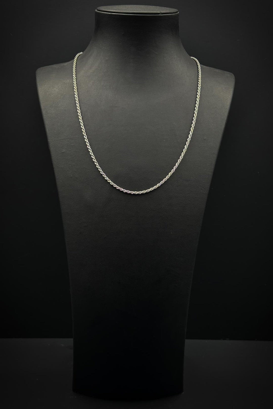 NVM FRNCH 925 Sterling Silver Italian Style Silver Color Men's Necklace FRJ30808-908-A - Guasavito