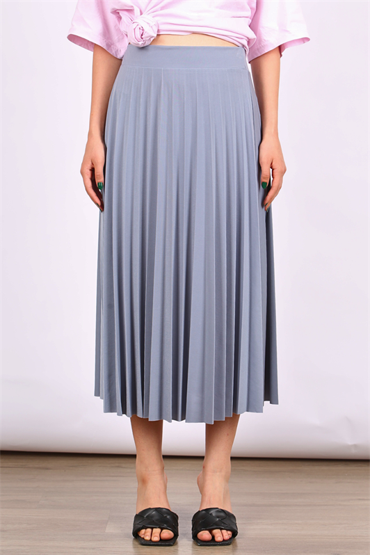 MDX Smoke Pleated Women's Midi Skirt MG1879 - Waldorf