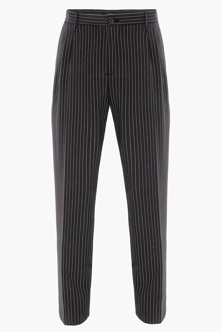 ANT High Waist Relax Fit Striped Men's Pants - Hayward