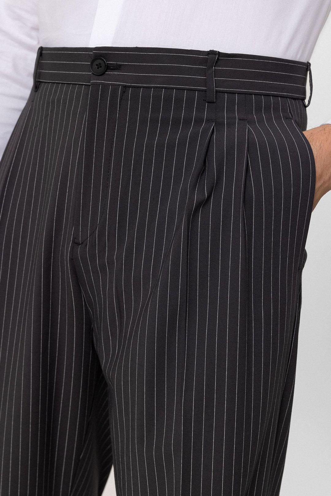 ANT High Waist Relax Fit Striped Men's Pants - Hayward