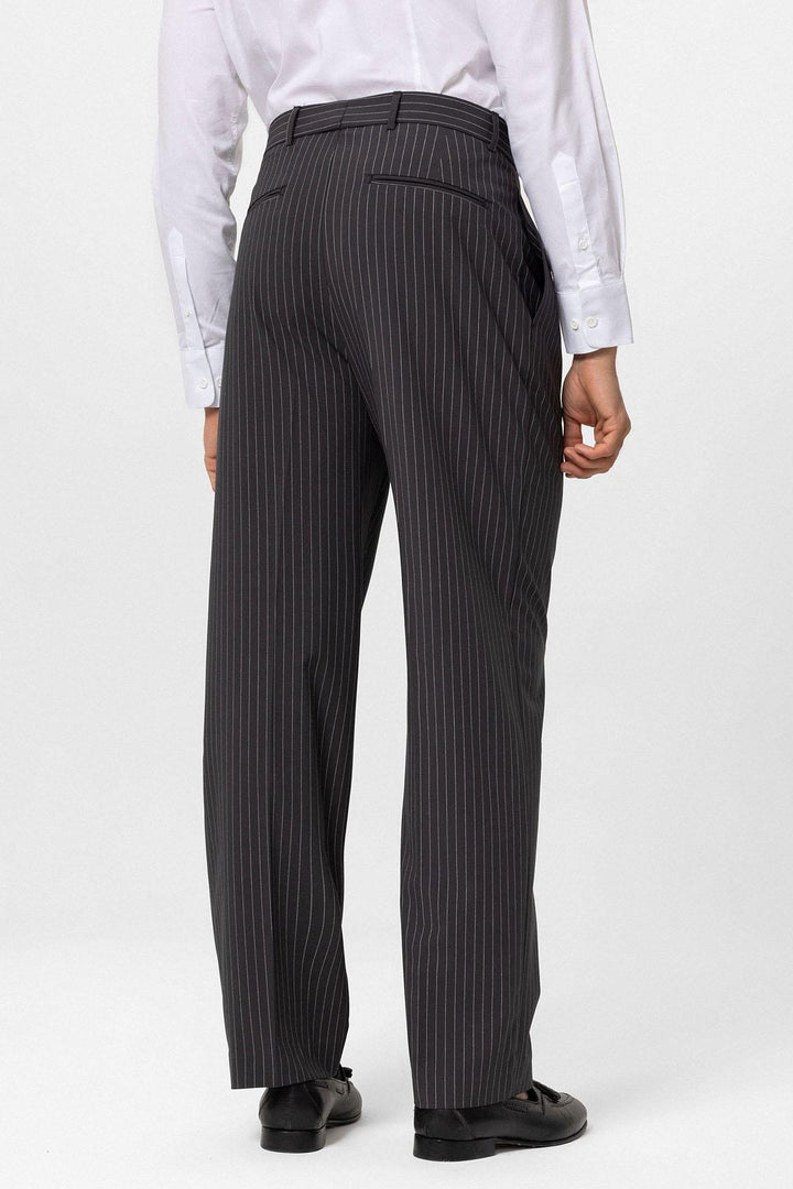ANT High Waist Relax Fit Striped Men's Pants - Hayward