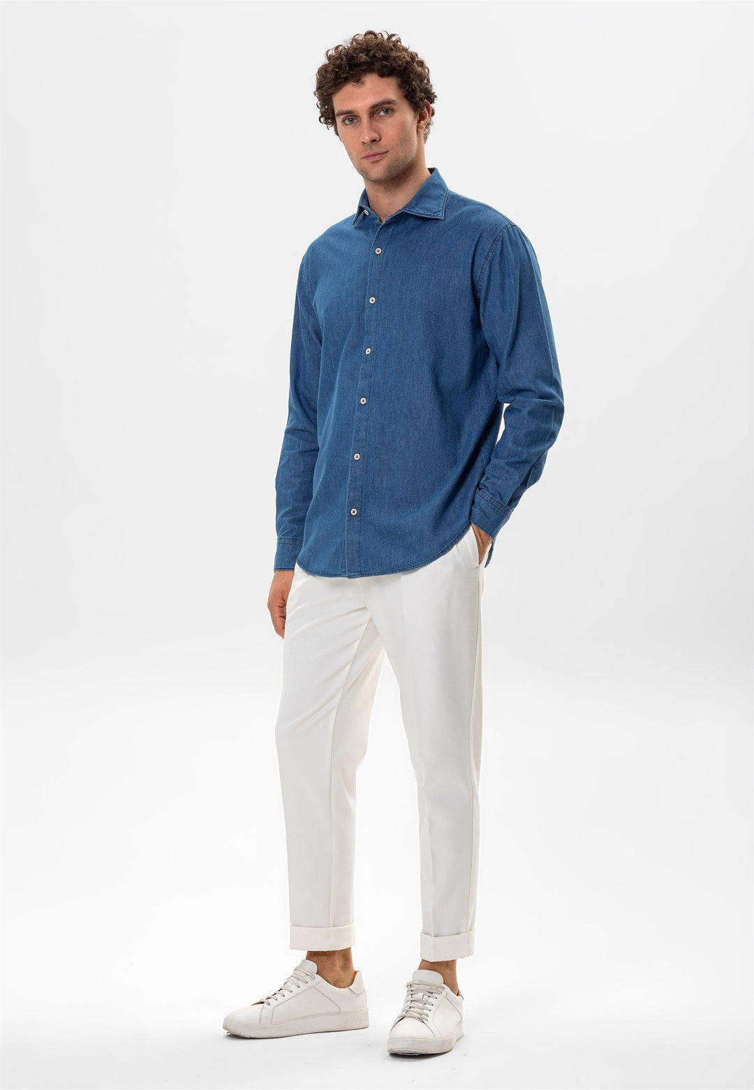 ANT Regular Fit Denim Men's Shirt - El Dorado Hills