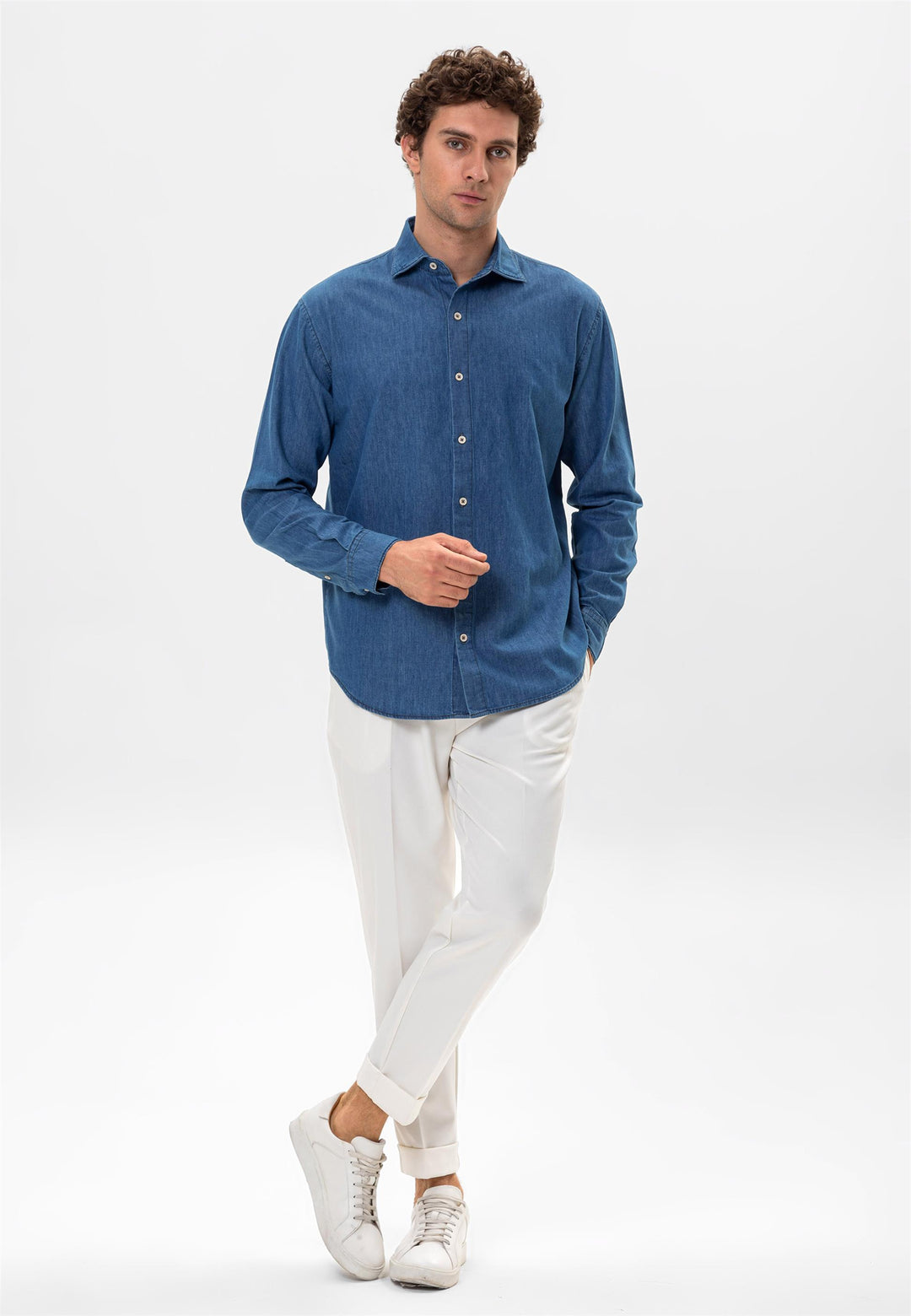ANT Regular Fit Denim Men's Shirt - El Dorado Hills