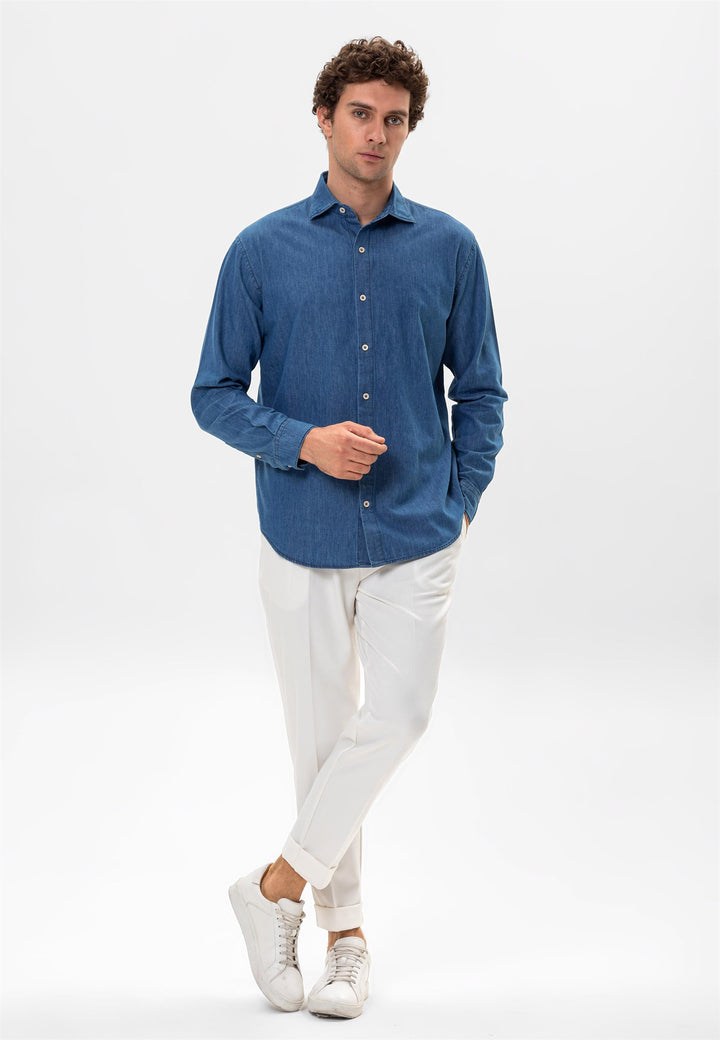 ANT Regular Fit Denim Men's Shirt - El Dorado Hills