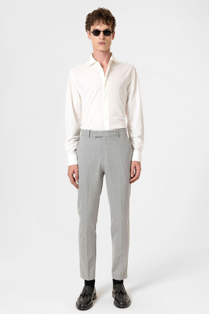 ANT Antioch Gray Classic High Waist Men's Pants - Arras