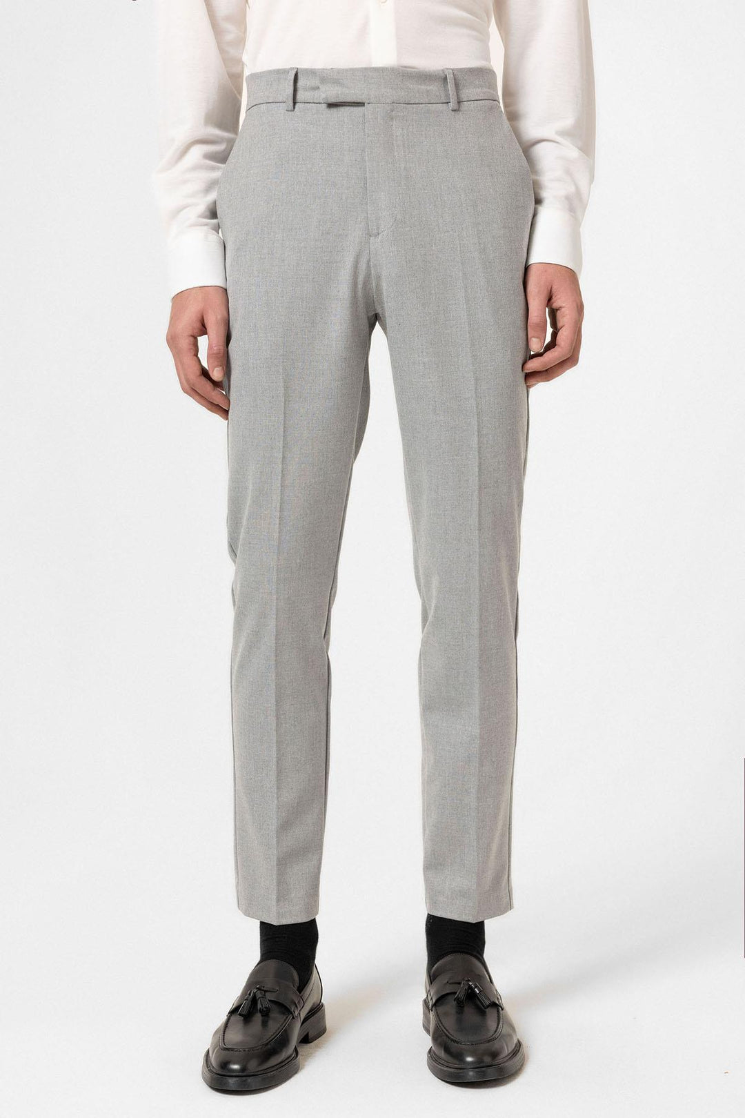 ANT Antioch Gray Classic High Waist Men's Pants - Arras