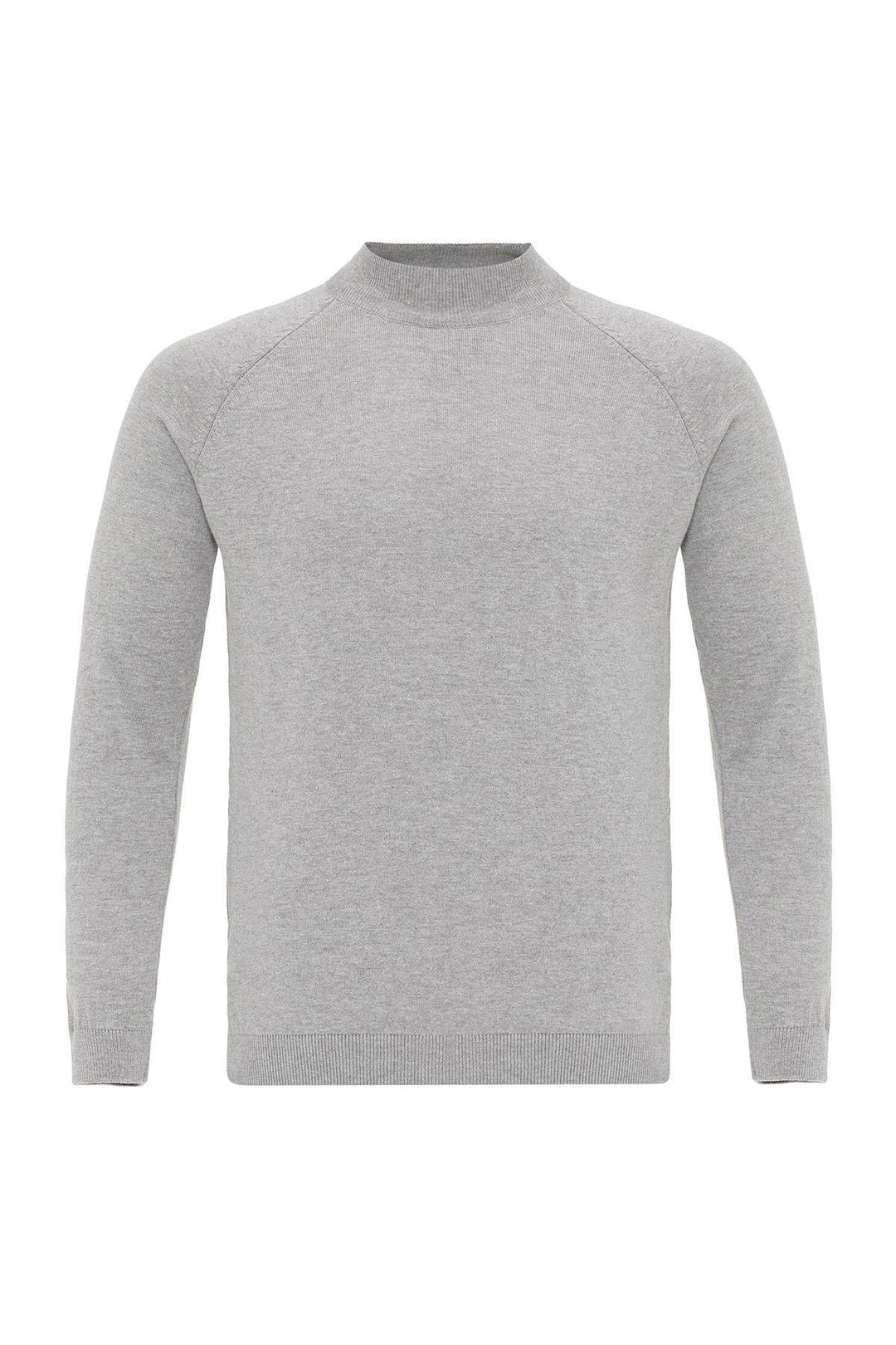 ANT Antioch Gray Melange Half-Zip Men's Sweater - Urbandale