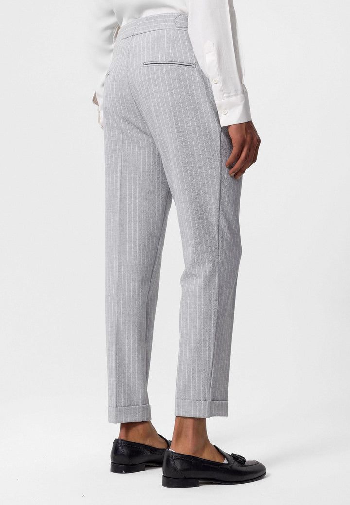 ANT High Waist Striped Men's Pants - Palm Springs