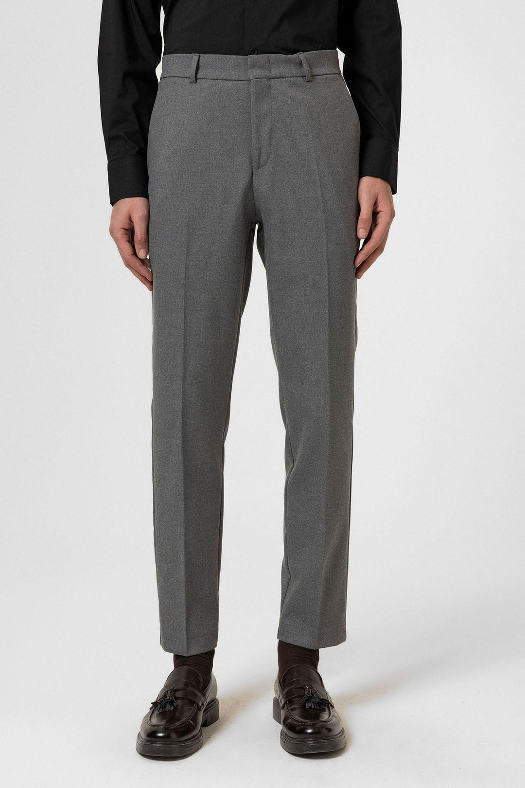 ANT Antioch Gray High Waist Classic Men's Pants - Strood