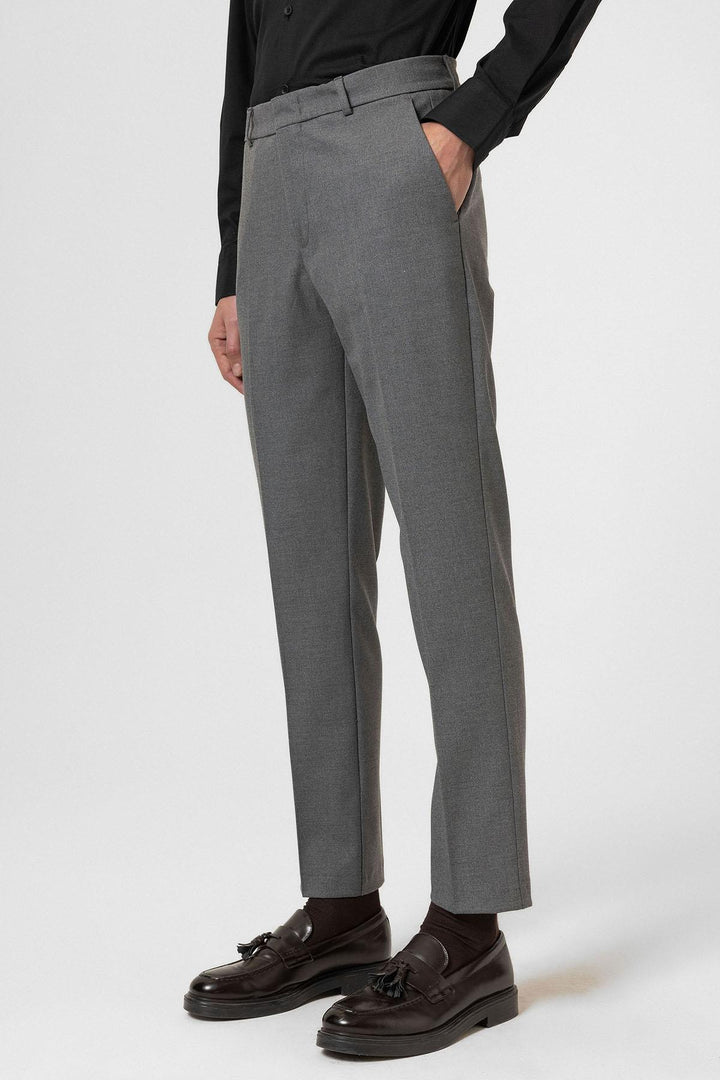 ANT Antioch Gray High Waist Classic Men's Pants - Strood