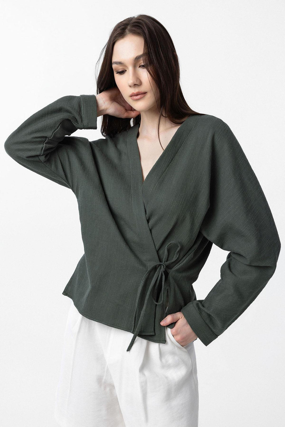 ANT Antioch Tie-Dye Kimono Women's Shirt - Saint-Jérôme