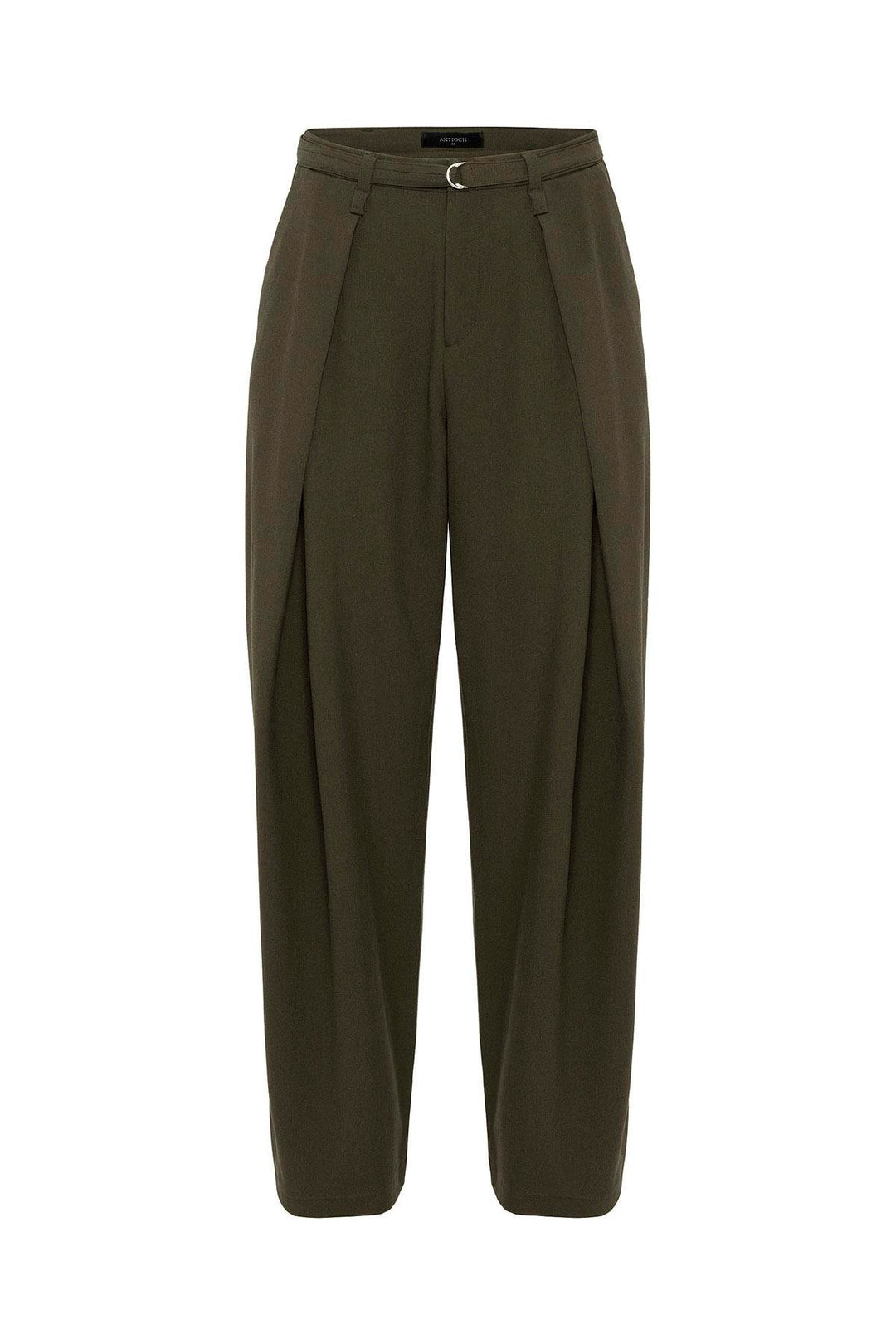 ANT Antioch Khaki Belted High-Waisted Women's Pants - Penafiel