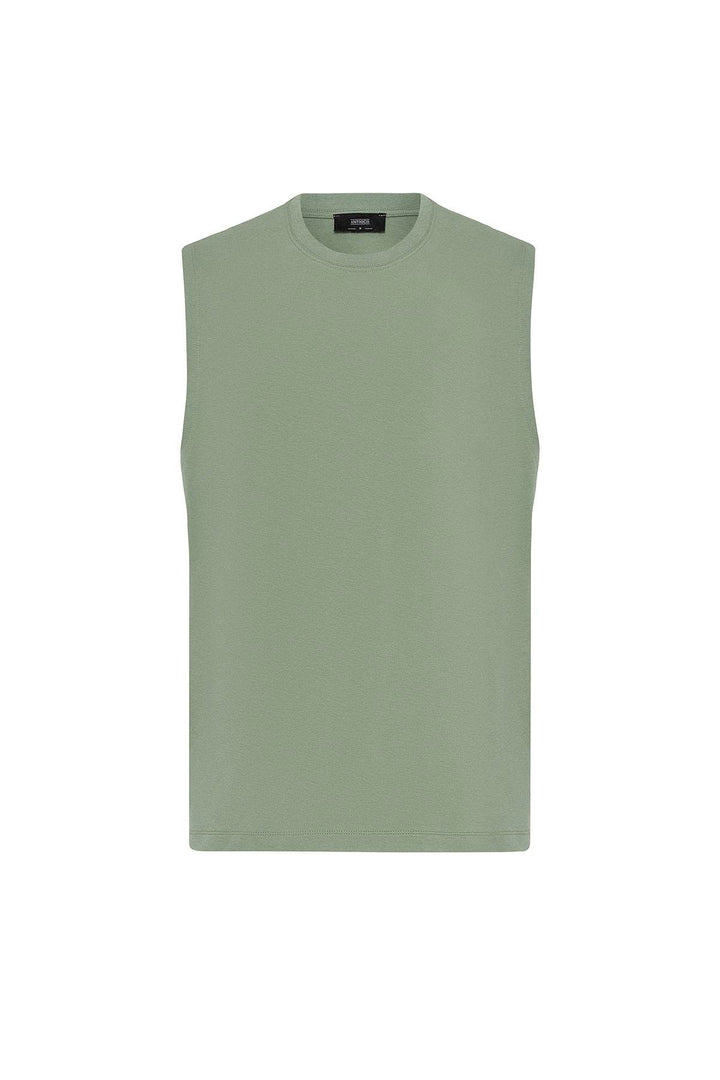 ANT Antioch Haki Relaxed Fit Men's Sleeveless T-Shirt - Como