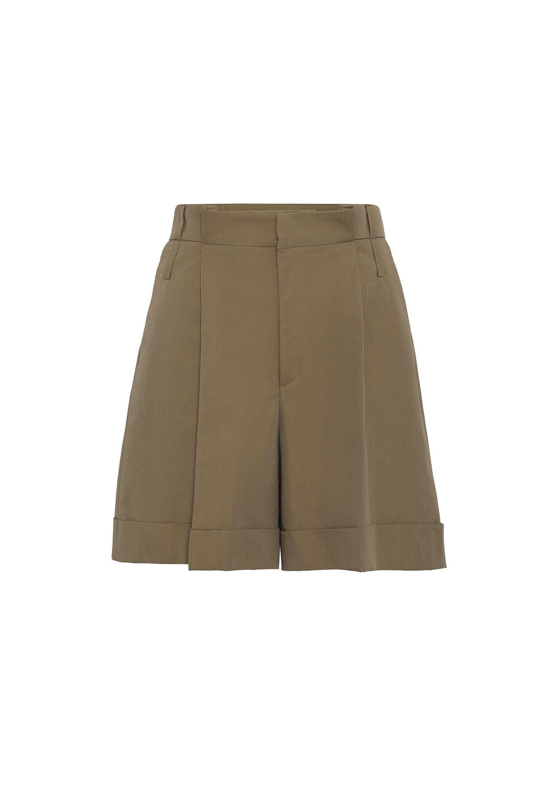 ANT Antioch High Waisted Belted Women's Bermuda Shorts - Grand Junction
