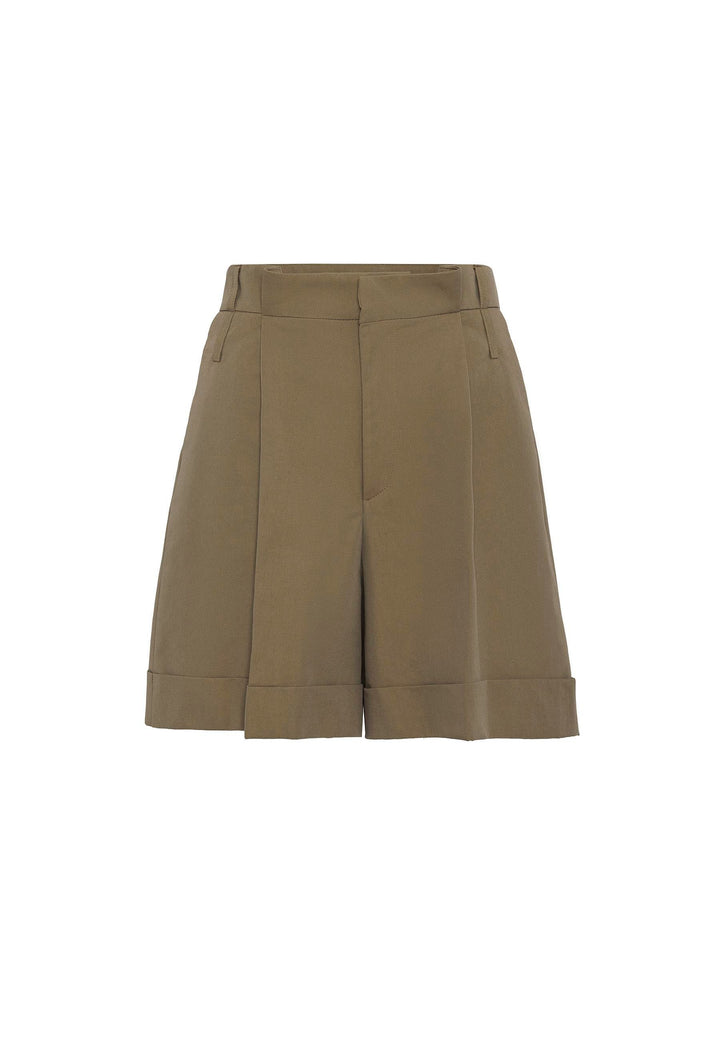 ANT Antioch High Waisted Belted Women's Bermuda Shorts - Grand Junction