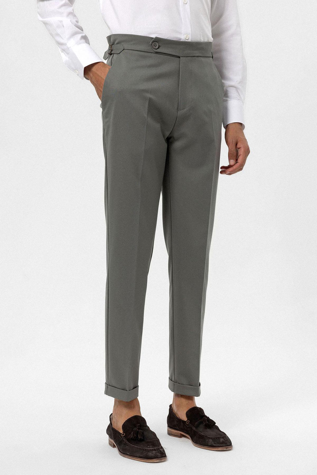 ANT High Waist Regular Fit Men's Pants - Coram