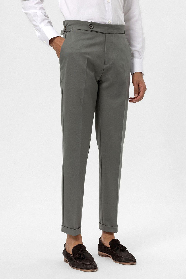 ANT High Waist Regular Fit Men's Pants - Coram