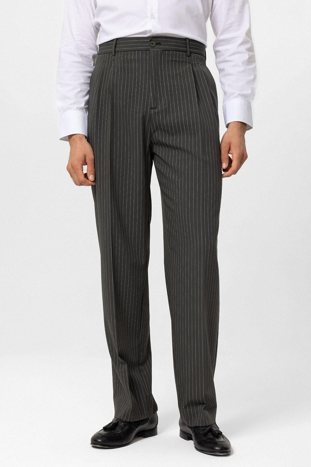 ANT High Waist Relax Fit Striped Men's Pants - Acharnés