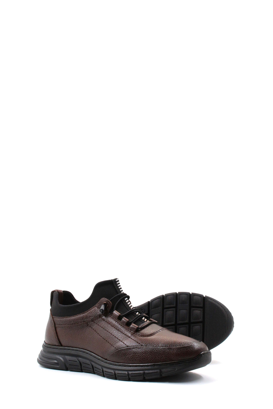 FST Genuine Leather Men's Casual Shoes 161MA2102 Brown - Bagneux