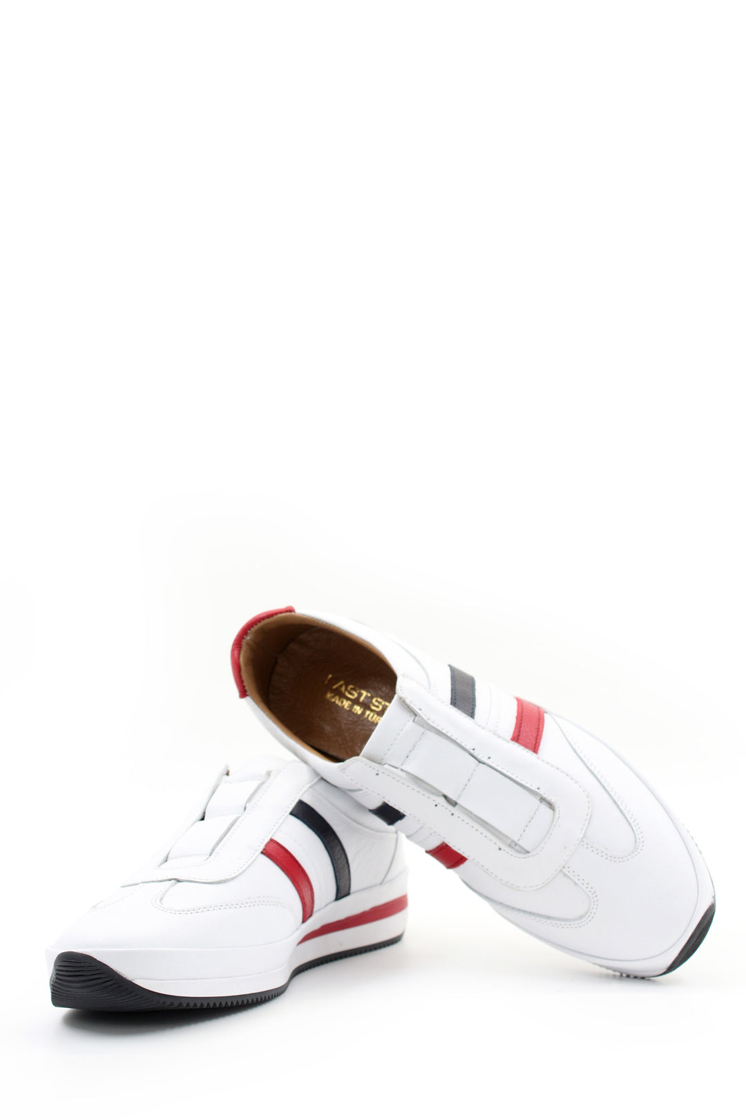 FST Genuine Leather Men's Sneakers 856MA1788 White - Montclair