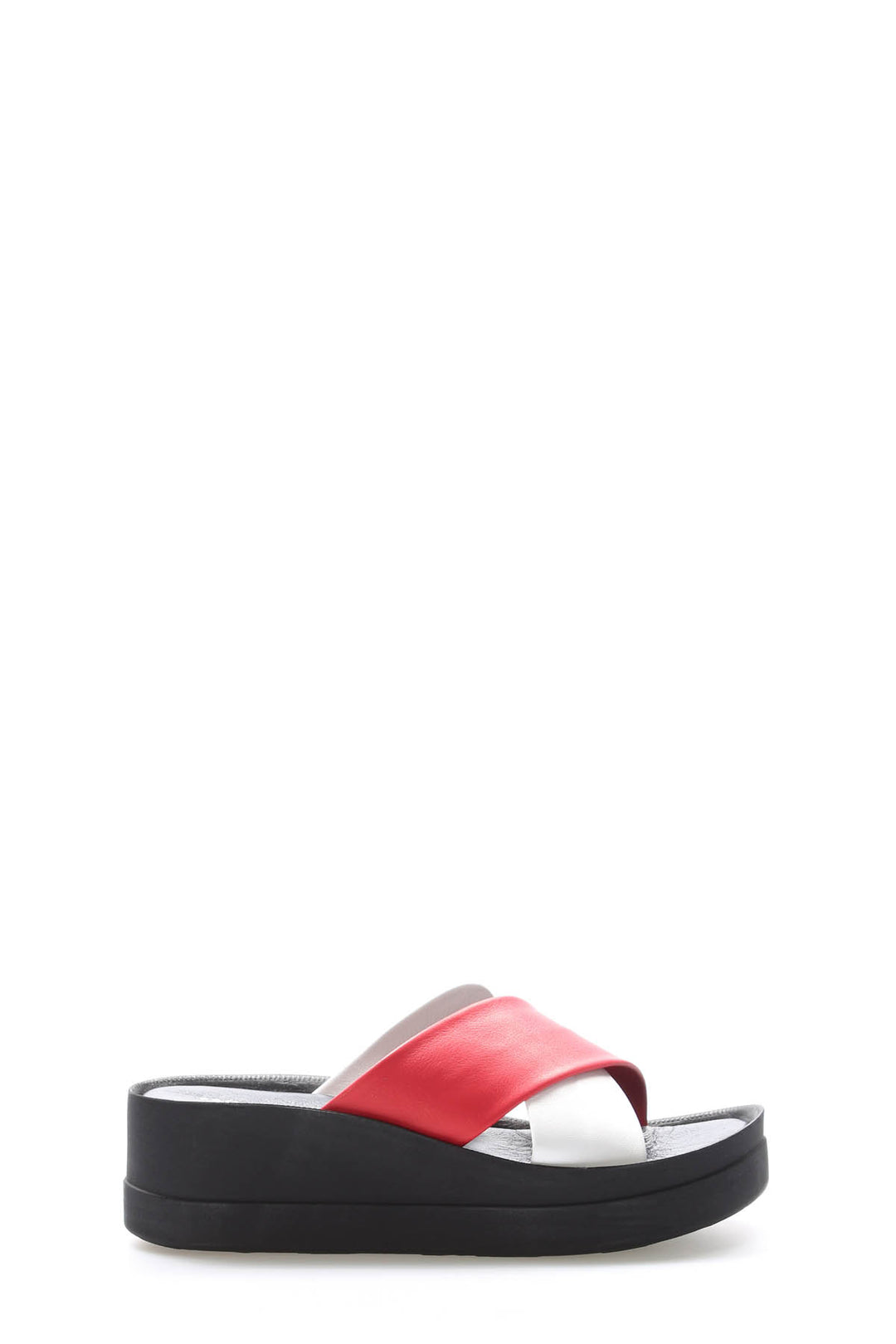FST Genuine Leather Women's Wedge Heel Sandal 972ZA1403 Tommy - Saint Helens