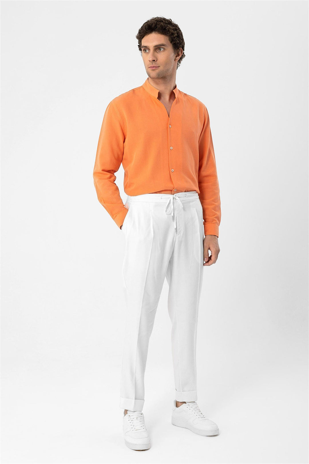 ANT Judge Collar Long Sleeve Men's Shirt - Olney